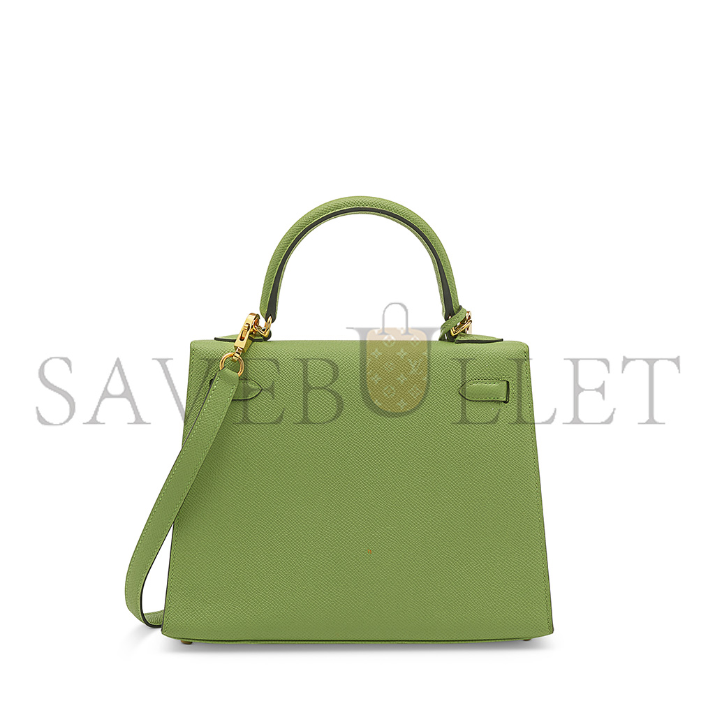 H**mes epsom kelly 25 with gold hardware (25*17*7cm)